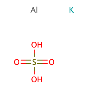 Sulfuric acid, aluminum potassium salt,CAS No. 15007-61-1.
