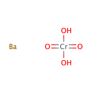Chromic acid (H2CrO4), barium salt (1:1),CAS No. 12231-18-4.
