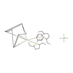 Rhodium(1+), [(1,2,5,6-η)-1,5-cyclooctadiene][(2S,2'S,5S,5'S)-1,1'-(1,2-phenylene)bis[2,5-diethylphospholane-κP]]-, tetrafluoroborate(1-) (1:1),CAS No. 213343-64-7.