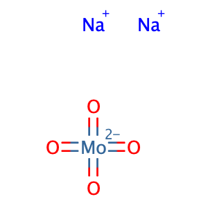 (T-4)-Molybdate (MoO42-) sodium (1:2),CAS No. 14666-91-2.