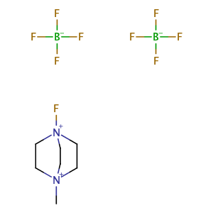 1-Fluoro-4-methyl-1,4-diazoniabicyclo[2.2.2]octane tetrafluoroborate,CAS No. 159269-48-4.