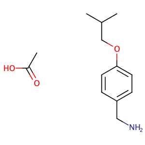 4-(2-methylpropoxy)-Benzenemethanamine acetate (1:1)  	 ,CAS No. 955997-89-4.