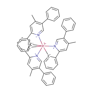 tris[2-(4-methyl-5-phenyl-2-pyridinyl-κN)phenyl-κC]-Iridium,CAS No. 1215692-43-5.