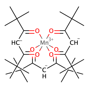tris(2,2,6,6-tetramethyl-3,5-heptanedionato-κO3,κO5)-Manganese,CAS No. 14324-99-3.