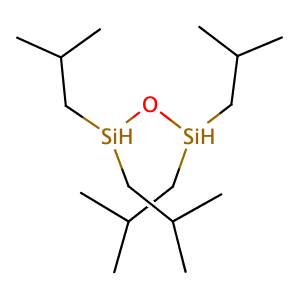 1,1,3,3-tetraisobutyldisiloxane,CAS No. 35850-37-4.