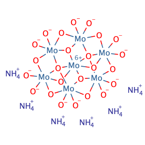 ammonium molybdate polyhydrate,CAS No. 12027-67-7.