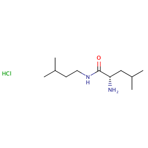 (2S)-2-amino-4-methyl-N-(3-methylbutyl)-Pentanamide hydrochloride (1:1),CAS No. 167693-86-9.