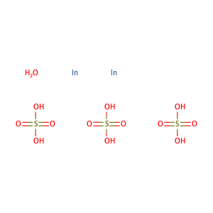 Sulfuric acid, indium(3+) salt (3:2), hydrate,CAS No. 207399-02-8.