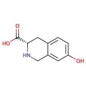 (S)-7-Hydroxy-1,2,3,4-tetrahydroisoquinoline-3-carboxylic acid,CAS No. 128502-56-7.