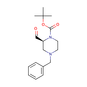 (S)-1-Boc-4-benzylpiperazine-2-carbaldehyde,CAS No. 947275-36-7.