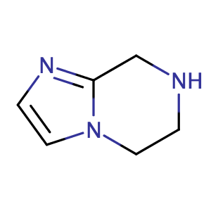 5,6,7,8-tetrahydroimidazo[1,2-a]pyrazine,CAS No. 91476-80-1.