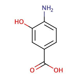 4-Amino-3-hydroxybenzoic acid,CAS No. 2374-03-0.