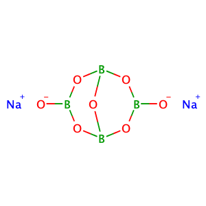 Sodium tetraborate,CAS No. 1330-43-4.