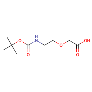 2-(2-((tert-Butoxycarbonyl)amino)ethoxy)acetic acid,CAS No. 142929-49-5.