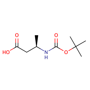 (R)-N-Boc-3-aminobutyric acid,CAS No. 159991-23-8.