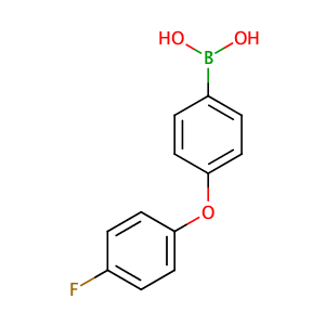 4-(4-fluorophenoxy)phenyl boronic acid,CAS No. 361437-00-5.