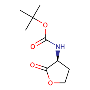 (S)-(-)-alpha-(Boc-Amino)-gamma-butyrolactone,CAS No. 40856-59-5.