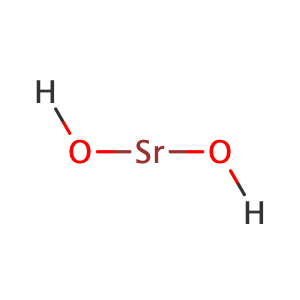Strontium hydroxide,CAS No. 18480-07-4.