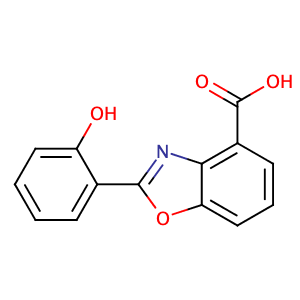 2-(2-hydroxyphenyl)-1,3-benzoxazole-4-carboxylic acid,CAS No. 906095-21-4.