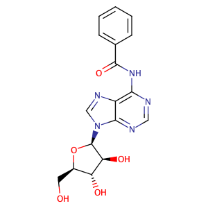 N-{9-[(2R,3S,4S,5R)-3,4-dihydroxy-5-(hydroxymethyl)oxolan-2-yl]-9H-purin-6-yl}benzamide,CAS No. 79896-97-2.