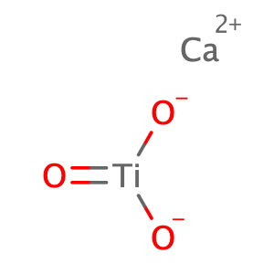 Calcium titanate,CAS No. 12049-50-2.