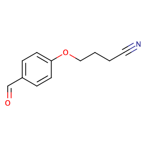 4-(4-formylphenoxy)butanenitrile,CAS No. 99842-71-4.