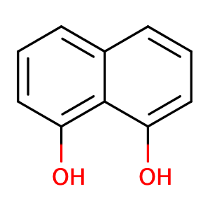 Naphthalene-1,8-diol,CAS No. 569-42-6.