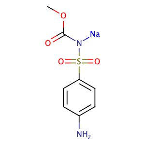 Asulam sodium salt,CAS No. 2302-17-2.