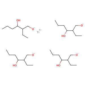Tetraoctyliniglycol titanate,CAS No. 5575-43-9.