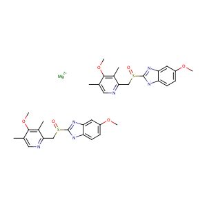Omeprazole magnesium,CAS No. 95382-33-5.