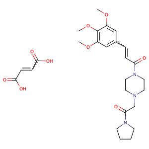 Cinepazide maleate,CAS No. 26328-04-1.