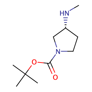 tert-Butyl (3R)-3-(methylamino)pyrrolidine-1-carboxylate,CAS No. 199336-83-9.