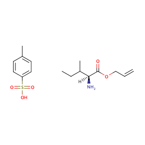 L-Isoleucine allyl ester p-toluenesulfonate salt,CAS No. 88224-05-9.