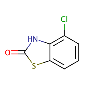 4-Chlorobenzo[d]thiazol-2(3H)-one,CAS No. 39205-62-4.