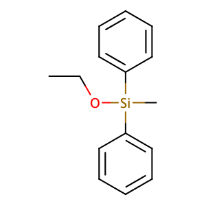 Diphenylethoxymethylsilane,CAS No. 1825-59-8.