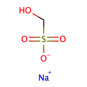 Sodium formaldehyde bisulfite,CAS No. 870-72-4.