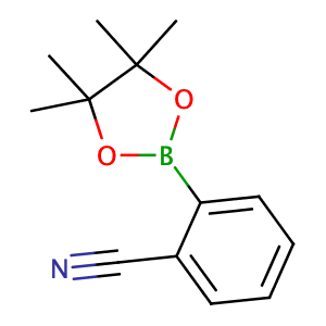 2-(4,4,5,5-Tetramethyl-1,3,2-dioxaborolan-2-yl)benzonitrile,CAS No. 214360-48-2.