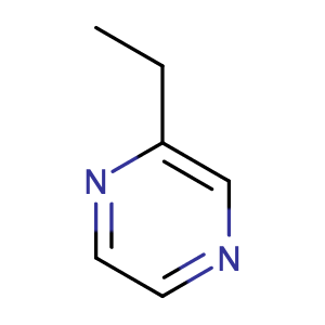 Ethylpyrazine,CAS No. 13925-00-3.