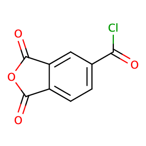 4-Chloroformylphthalic anhydride,CAS No. 1204-28-0.