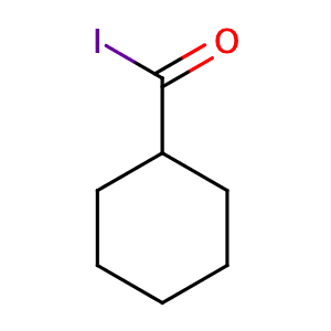 cyclohexanecarbonyl iodide,CAS No. 79929-36-5.