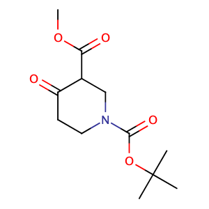 1-tert-Butyl 3-methyl 4-oxopiperidine-1,3-dicarboxylate,CAS No. 161491-24-3.