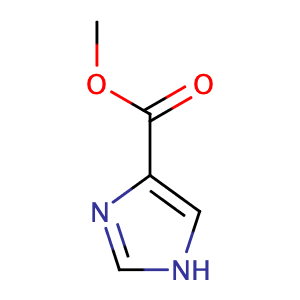 Methyl 4-imidazolecarboxylate,CAS No. 17325-26-7.