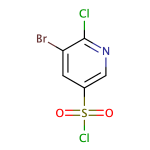5-Bromo-6-chloropyridine-3-sulfonyl chloride,CAS No. 216394-05-7.