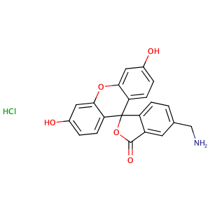 5-(Aminomethyl)fluorescein hydrochloride,CAS No. 141749-41-9.