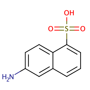 6-Aminonaphthalene-1-sulfonic acid,CAS No. 81-05-0.