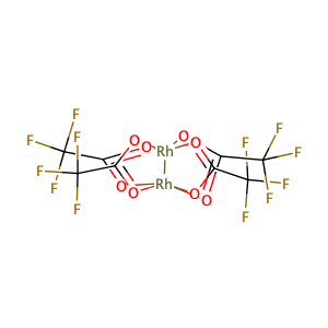rhodium(II) trifluoroacetate,CAS No. 31126-95-1.