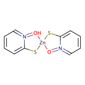 Zinc pyrithione,CAS No. 13463-41-7.