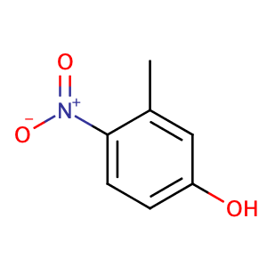 3-Methyl-4-nitrophenol,CAS No. 2581-34-2.
