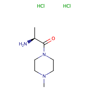 4-Methyl-1-(L-alanyl)-piperazinedihydrochloride,CAS No. 245487-62-1.