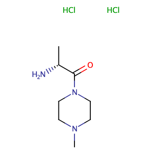 4-Methyl-1-(D-alanyl)-piperazinedihydrochloride,CAS No. 1258405-40-1.